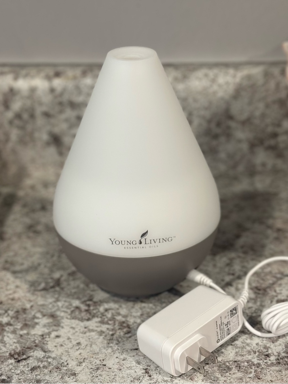 Young Living Essential Oil Dew Drop Diffuser with Adaptor